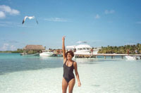 Alejandra having fun